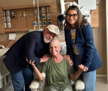 Em tratamento contra câncer, Roseana Sarney recebe visita de Lula