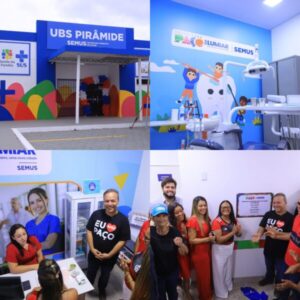 Prefeito Fred Campos entrega a UBS Pirâmide, 16ª UBS reformada em menos de um ano de gestão em Paço do Lumiar
