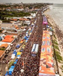 Alegria, chuva e recorde de público marcam despedida do circuito Vem Pro Mar na Avenida Litorânea, em São Luís