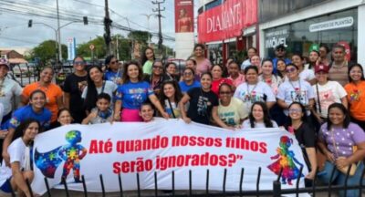 Terapias interrompidas e vidas afetadas: mães atípicas enfrentam a Hapvida em protesto histórico em São Luís