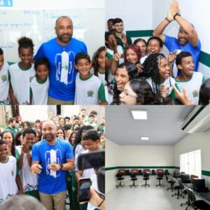 Prefeito Roberto Costa entrega escola do Novo Bacabal reformada e ampliada