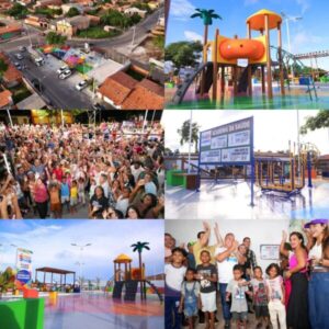 Fred Campos entrega mais uma rua e a 15ª praça da sua gestão em Paço do Lumiar