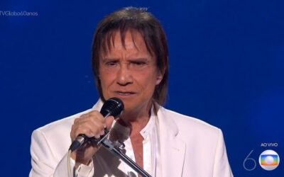 Roberto Carlos perde o freio de Cadillac e bate em três carros em gravação da Globo