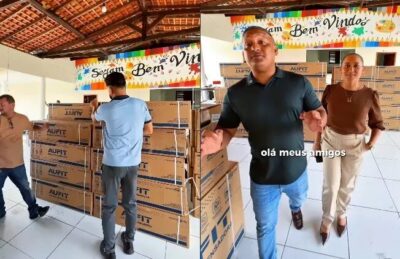 Márcio Hominho anuncia climatização de todas as escolas da rede municipal de Bacuri até 2026