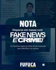 Fufuca denuncia campanha de desinformação e aciona canais legais contra fake news