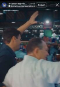 Vídeo: Com certeza da impunidade, página oficial do governo faz campanha para o sobrinho do governador