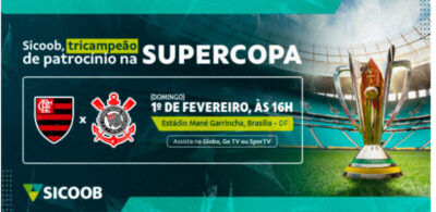 Sicoob entra em campo como patrocinador oficial da Supercopa Rei 2026