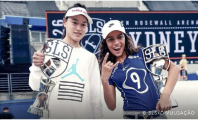 Rayssa Leal vence primeira etapa do circuito mundial de skate