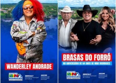 Jones Braga prepara grande programação para aniversário de Nina Rodrigues e anuncia primeiras atrações