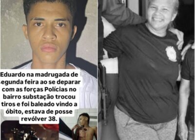 ADOLESCENTE MORRE EM CONFRONTO COM PM APÓS ENVOLVIMENTO NO ASSASSINATO DE COZINHEIRA DE QUARTEL DA PM EM COELHO NETO.