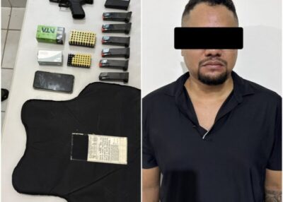 Integrante do Comando Vermelho é preso na Avenida General Arthur Carvalho