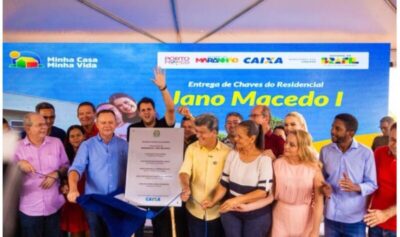 Na entrega de obras, Orleans destaca parceria com o governo Lula