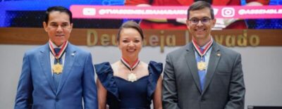 Assembleia entrega Medalha ‘Manuel Beckman’ a três personalidades maranhenses