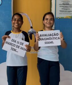 Avaliação do SIAMI será aplicada a alunos da rede municipal em Mirinzal