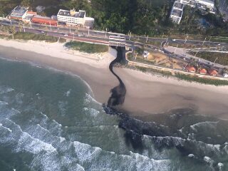 Língua negra – Caema é condenada por dando ambiental na praia do Calhau