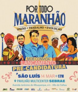 MDB confirma lançamento da pré-candidatura de Orleans Brandão…