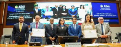 Assembleia concede medalha e título a personalidades