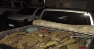 PM apreende cerca de meia tonelada de drogas em Paço do Lumiar; 3 suspeitos são presos