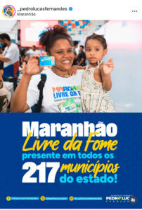 Programa MARANHÃO LIVRE DA FOME chega aos 217 Municípios, Governador BRANDÃO já apresenta reajuste no valor do Cartão.