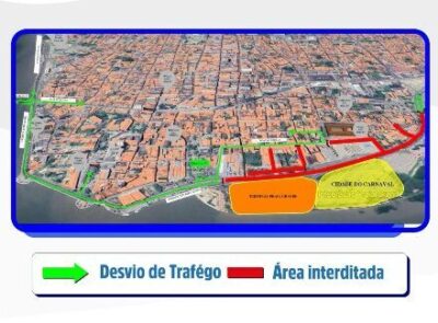Avenida Beira-Mar terá interdição total no Carnaval em São Luís
