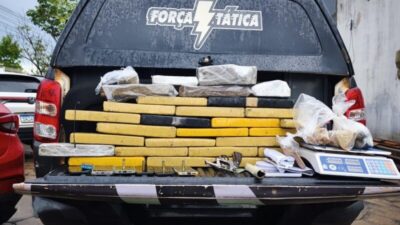 Polícia Militar desarticula centro de distribuição de drogas em Açailândia e apreende 25,5 kg de entorpecentes