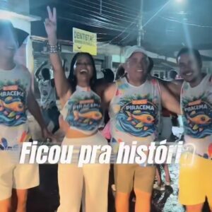 O último arrastão do Bloco Piracema 2026 entrou para a história de São João Batista
