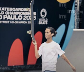 Rayssa Leal se classifica em segundo lugar para a final do Mundial de skate street em São Paulo