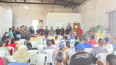 Prefeito Fernando Pessoa participa de café da manhã com servidores da Limpeza Pública e Infraestrutura
