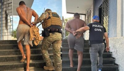 Polícia prende grupo criminoso especializado em roubo de residências