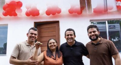 Marcos Miranda realiza o sonho da casa própria para família em Olho D’Água das Cunhãs