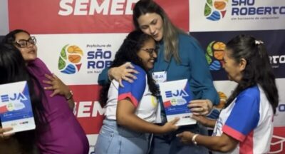Prefeita Danielly participa do 1º Fórum da EJA em São Roberto