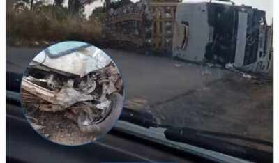 Grave acidente entre Santa Inês e Igarapé do Meio deixa uma vítima fatal