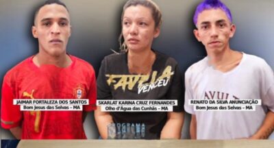 Três pessoas são presas em Bom lugar suspeitas de assaltos e crimes graves na região