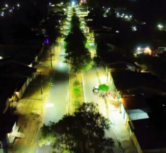 MIRINZAL ENTREGA ILUMINAÇÃO DE LED NA AVENIDA MARTINS MOREIRA