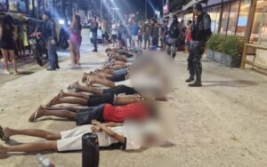 Suspeitos de realizarem arrastão na Avenida Litorânea são presos