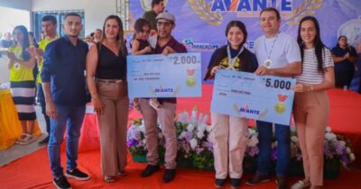 MARACAÇUMÉ : Prefeitura realiza mais uma edição do Prêmio Avante e premia alunos destaques do Saeb e Seama