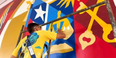 TCE encerra gestão com homenagem à arte maranhense e inauguração de painel monumental