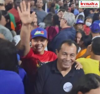 Irenalva Sousa, e o ex prefeito Afonso Celso da cidade de Presidente Juscelino, marcaram presença na Convenção Estadual do MDB