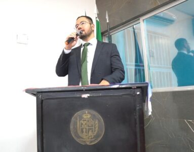 Vereador Ibrahim Neto destaca combate à violência contra a mulher em discurso na Câmara Municipal de Codó