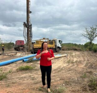 Poço Artesiano para o Santo Antônio: Indicação da Vereadora Leda Torres é atendida em tempo recorde em Codó