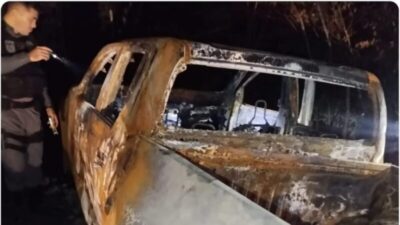 Carro de empresário desaparecido é encontrado carbonizado no Maranhão