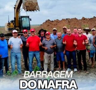 Bequimão (MA): Prefeito Zé Martins assina ordem de serviço para a recuperação da Barragem do Mafra