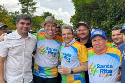 Hilton Gonçalo e Marreca Filho inauguram obras em Santa Rita