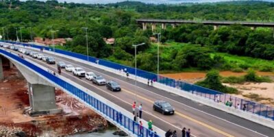 VÍDEO: Ponte entre Tocantins e Maranhão que desabou há um ano é reinaugurada