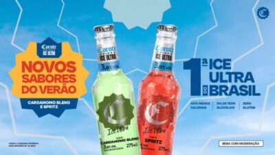 Corote Drinks Ice Ultra lança “Novos sabores do verão” com Cardamomo Blend e Spritz