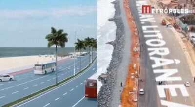 Suposta empresa de fachada foi subcontratada em obra de R$ 235 milhões da Avenida Litorânea, em São Luís