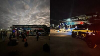 Polícia apreende ônibus irregular com maranhenses em São Paulo