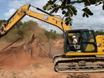 Pinheiro-MA: Prefeito André da RalpNet inicia construção da ponte de concreto entre Ribeirão Sítio e Ribeirão de Baixo