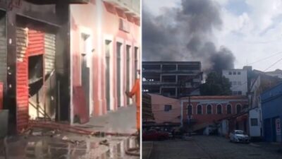 Incêndio em Loja de Roupas no Centro de São Luís