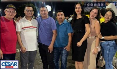 Prefeito César Castro, participa do lançamento da pré-candidatura de Orleans Brandão (MDB) ao Governo do Maranhão!